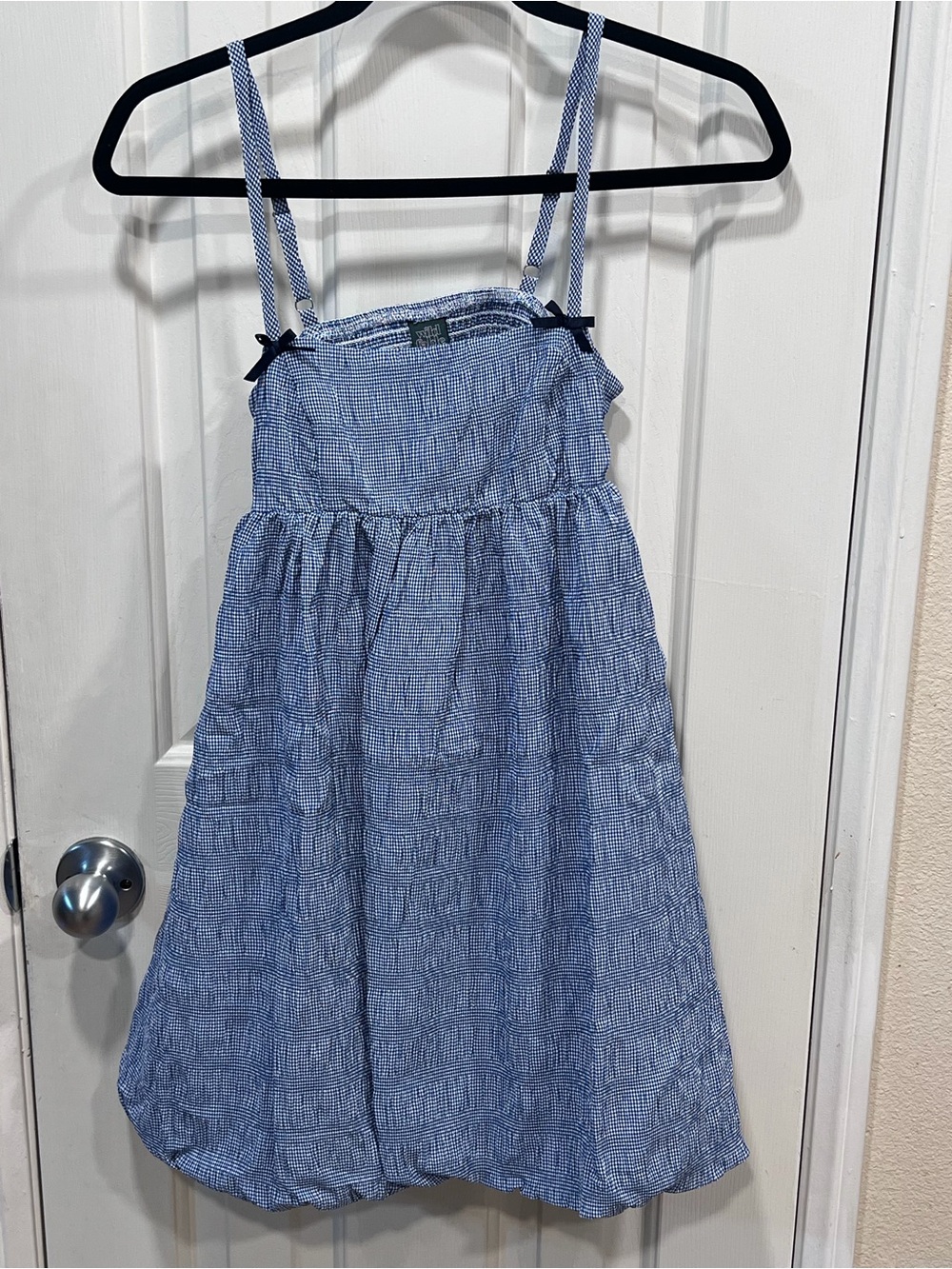 XXS Wild Fable Blue Gingham Mini Dress